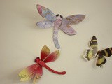 Fabriquer des libellules en papier : diy kids spécial confinement