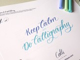 Keep Calm & Do Calligraphy – Livret pdf de brush lettering à télécharger