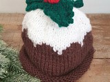 Bonnet plum pudding tricoté main #tuto (Plum pudding handknit hat #diy)