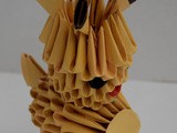 Origami 3D: le Renne