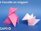 Bébé Cocotte en origami