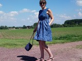 Challenge  En mai, fais ce qu'il te plait!  : diy Ma robe Trapèze (couture)