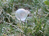 Jeu d’hiver : les bulles de savon gelées