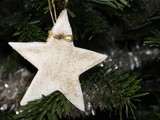 Noël : étoiles en pâte à sel