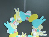 Id de Pâques : une couronne de lapins et d’œufs