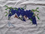 Broderie de Noël : mai 2025