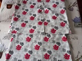 Jupe et gilet en recyclage de tissu