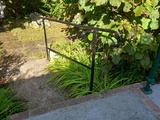 Rambarde pour escalier à l'extérieur