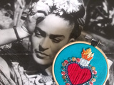 Broderie : Ex Voto Coeur