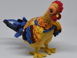 Amigurumi: coq