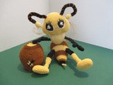 Amigurumi: l'abeille avec son pot