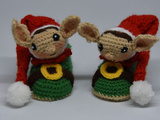 Chaussons de Noël: elfes