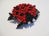 Origami 3D: nouvelle coccinelle