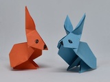 Origami lapin