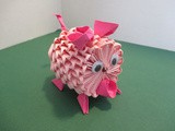 Origami: Petit cochon