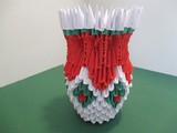 Origami: vase