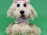 Petit chien en laine