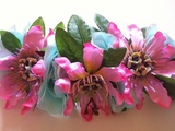 Couronne de fleurs artificielles en 10 min