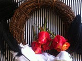 Ma couronne d'Halloween