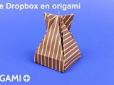 Boite Dropbox en origami