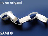Chaine en origami