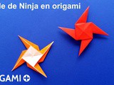 Etoile de Ninja en origami