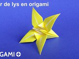 Fleur de lys en origami