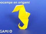 Hippocampe en origami