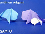 Lamantin en origami