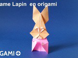 Madame Lapin en origami