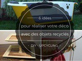6 idées pour votre déco à réaliser avec des objets recyclés diy