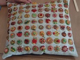Coussin brodé