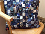 Coussin patchwork