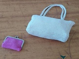 Sac et porte monnaie au crochet