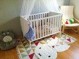 Déco chambre bébé: scandinave et géométrique